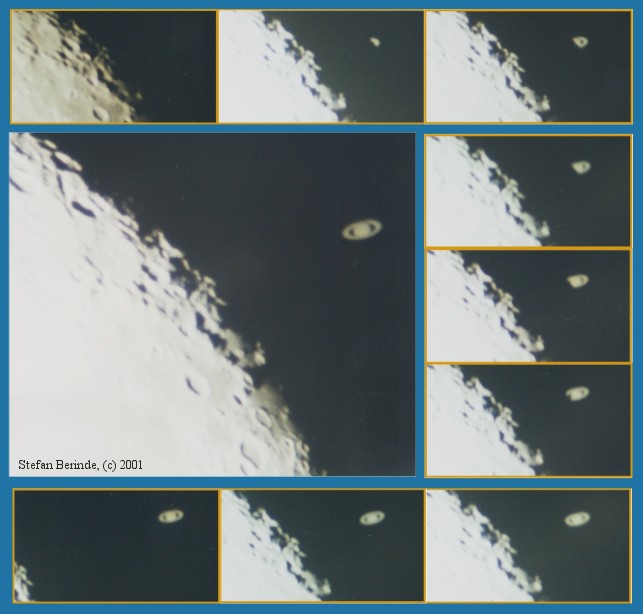 Saturn-Moon occultation coverage